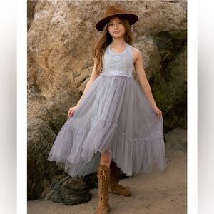 Joyfolie girls dress with tags still attached!  Size 12, with matching headband